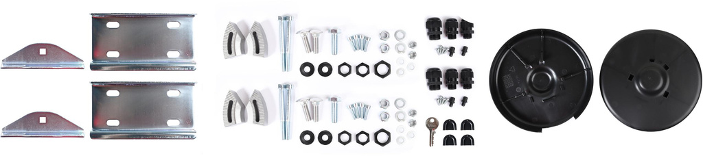 Opérateur FAAC 392 24V pour portails à deux vantaux jusqu'à 5 mètres de longueur de vantail