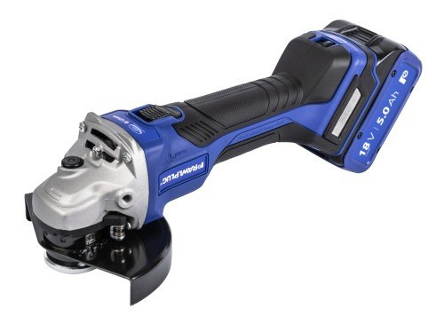 18V 125mm-es sarokcsiszoló változó fordulatszám-szabályozással 2 5Ah akkumulátor töltő 6.5A tok RawlCase