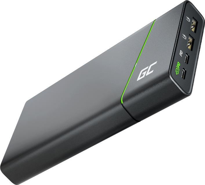 POWERBANK Green Cell PowerPlay Ultra 26800mAh CHARGE RAPIDE 128W 2x USB-C PD 2x USB-A UC