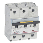 Třípólový jistič DX3 16 kA 100 A modulární pro elektrické rozváděče