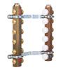 ONNLINE manifold for underfloor heating with control valves and valves for actuators M30 thread - 6 circuits