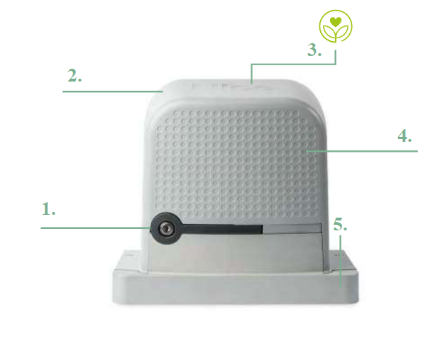 Sada Nice ROBO 600 pro posuvné brány bez fotobuněk