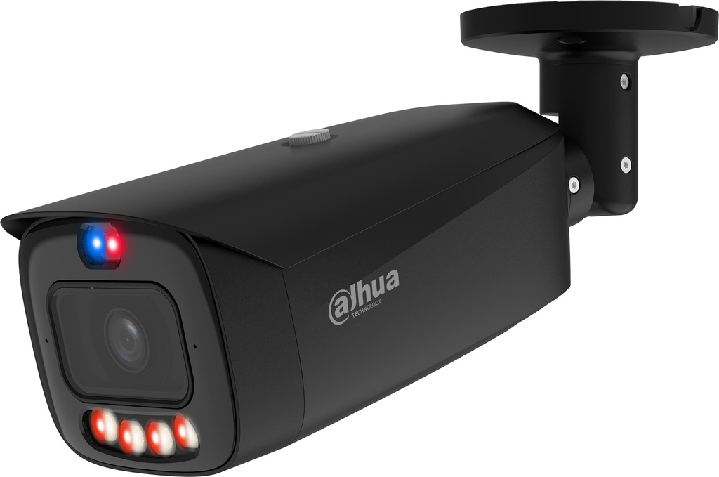 DAHUA IP camera IPC-HFW3849T1-AS-PV-0280B-PRO-BLACK with night vision and high resolution