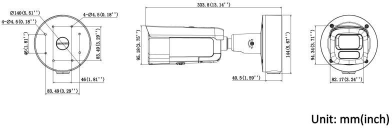 Hikvision IP-kamera DS-2CD2687G3-LIZS2UY/SL(2,8-12mm)SVART