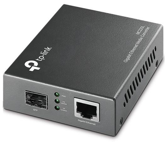 Convertisseur de média TP-Link MC220L fibre optique vers Ethernet