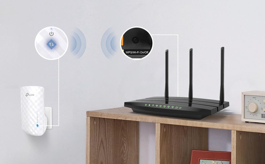 TP-Link RE190 WiFi Repeater - AC750 Dual Band WiFi Repeater