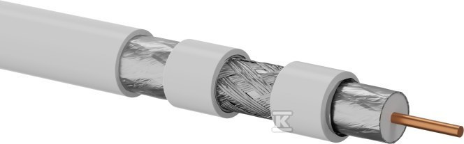 TRISHIELD RG6 LSOH B2CA CABLE 500M