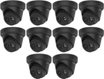 HIKVISION IP-KAMERA DS-2CD2343G2-IU (2,8 mm) (SVART) Förpackning med 10 st.