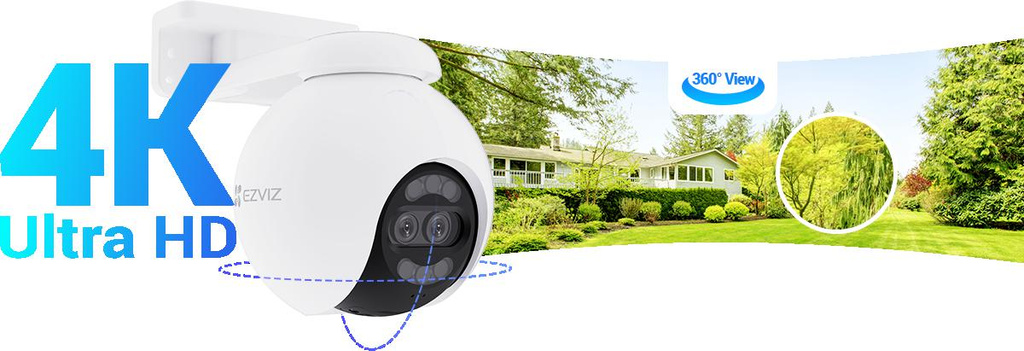 Ezviz H80x Dual 4K 8MP+2MP 4mm IP-camera