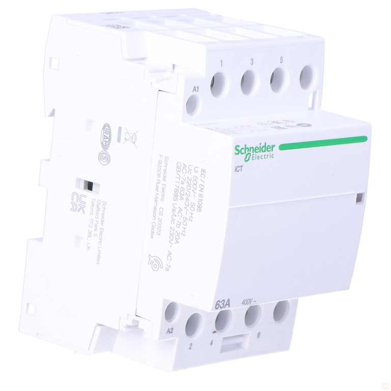 Contactor modular iCT50-63-30-230 63A 3NO 50Hz 220/240 VCA