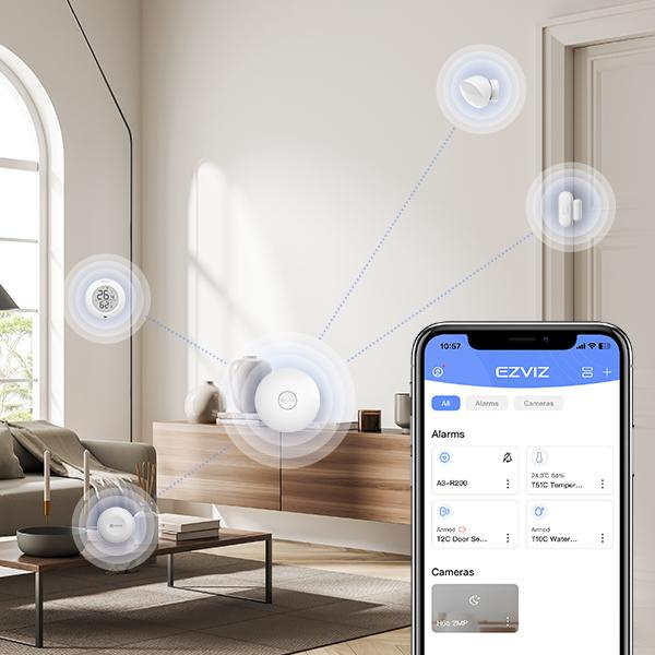 Ezviz A3-R200 Wi-Fi ZigBee home gateway - centrale hub voor het slimme huis