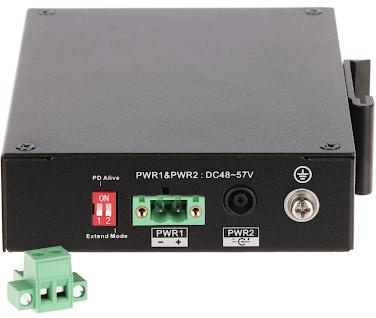 Switch Dahua PFS3106-4ET-60-V2 - 4-port PoE, 60W, Fast Ethernet