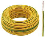 Cable LgY 1x16 16mm2 YELLOW-GREEN ELECTRICAL CABLE 100m