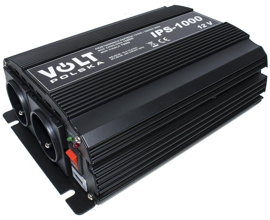 INVERSOR VOLT POLSKA IPS-1000 12V / 230V 700/1000 W