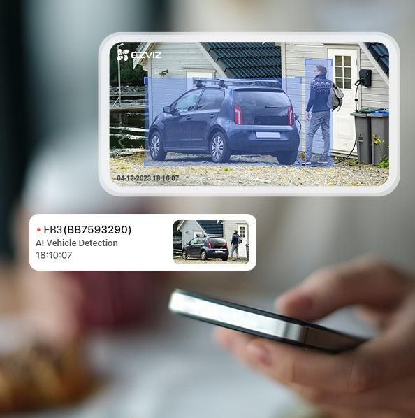 Ezviz EB3 4G 2K IP camera - supraveghere de calitate 2K cu acces la rețeaua 4G