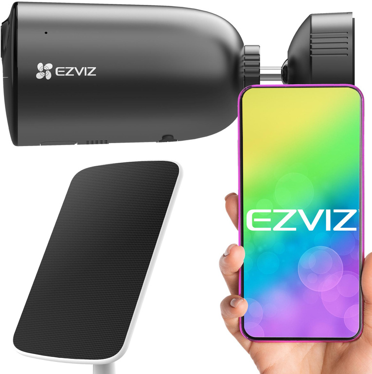 Drahtlose Kamera EZVIZ EB3 (3MP) + Solarpanel