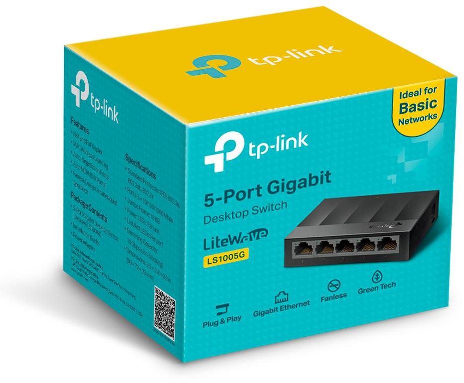 Switch TP-Link LS1005G 5 ports Gigabit