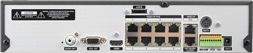 BCS Ultra IP Recorder BCS-U-NVR1602-A-4K-8P(6TB)