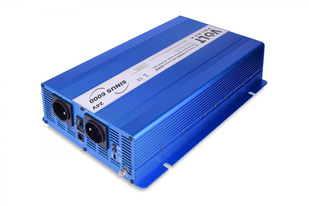 WECHSELRICHTER VOLT POLSKA SINUS ECO 6000 24V / 230V 3000/6000W