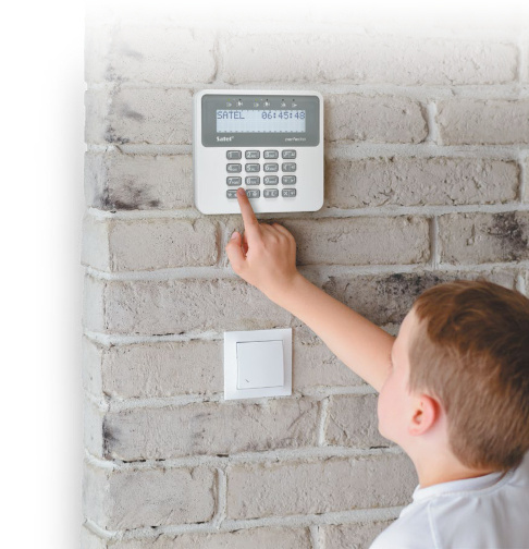 Draadloos toetsenbord SATEL Perfecta PRF-LCD-WRL