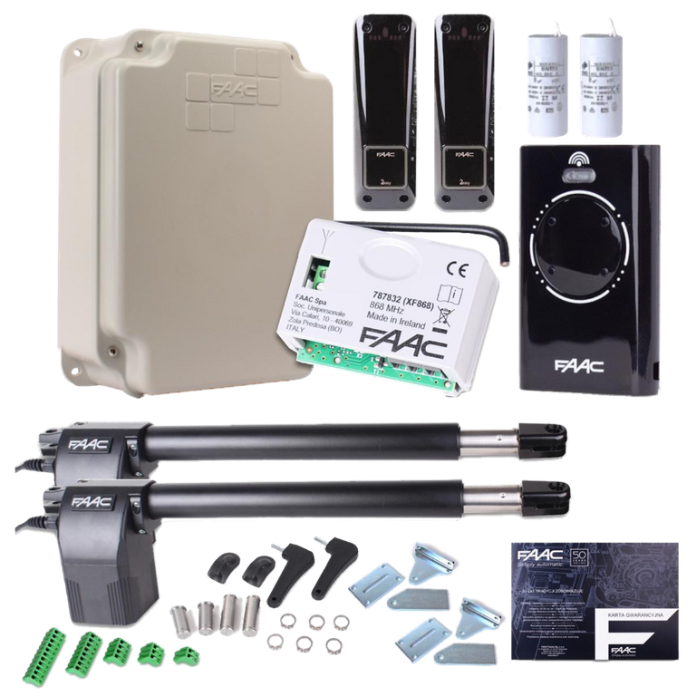 Startovací sada ALFA - 51700426 FAAC 414 pro 8m dvoukřídlé brány