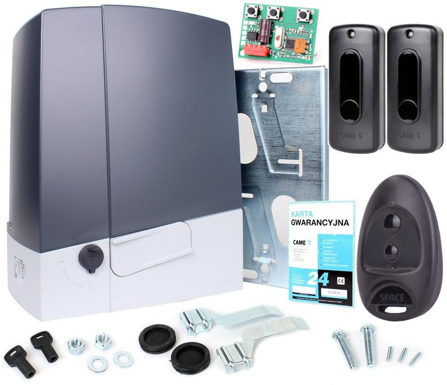 CAME BXV 4 SAFE SPACE kit voor schuifpoorten met een maximaal gewicht van 400 kg