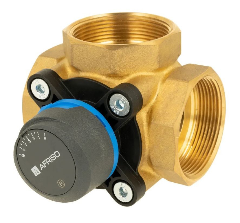 Roterende mengklep 3-weg ARV 386 Vario ProClick, DN40, Rp1 1/2 inch Kvs=14-36