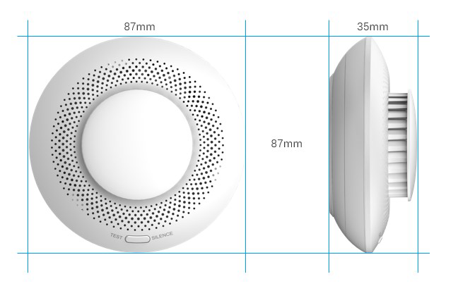 EZVIZ T4C brandvarnare - säkerhet och trygghet för ditt hem