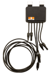 Optimiseur Tigo TS4-A-2F - 25A - 1400W - 1000V IEC; Câble MC4 de 0,12/0,2/2,2m, Arrêt rapide (Rapid shutdown).