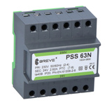 PSS 63N 230V 24V IP30 transformator monofazat pentru șină DIN TH-35 în carcasă modulară