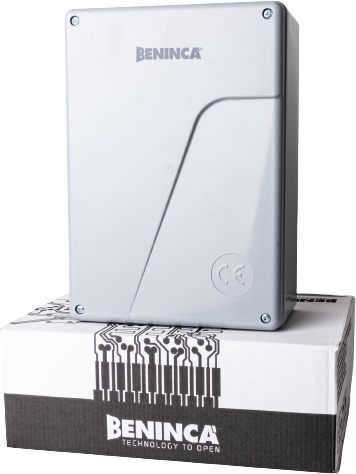 Manöverpanel Beninca Heady med hölje - 230 V, LCD, 433,92 MHz