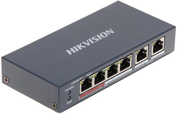 Switch POE DS-3E0106P-E/M 6portový HIKVISION