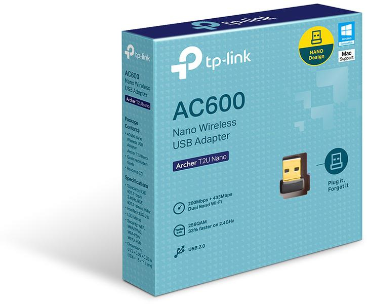 Adaptateur WLAN USB TP-Link Archer T2U Nano