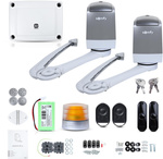 Somfy Axovia 3S IO Comfort pack per cancelli a due ante da 4 m