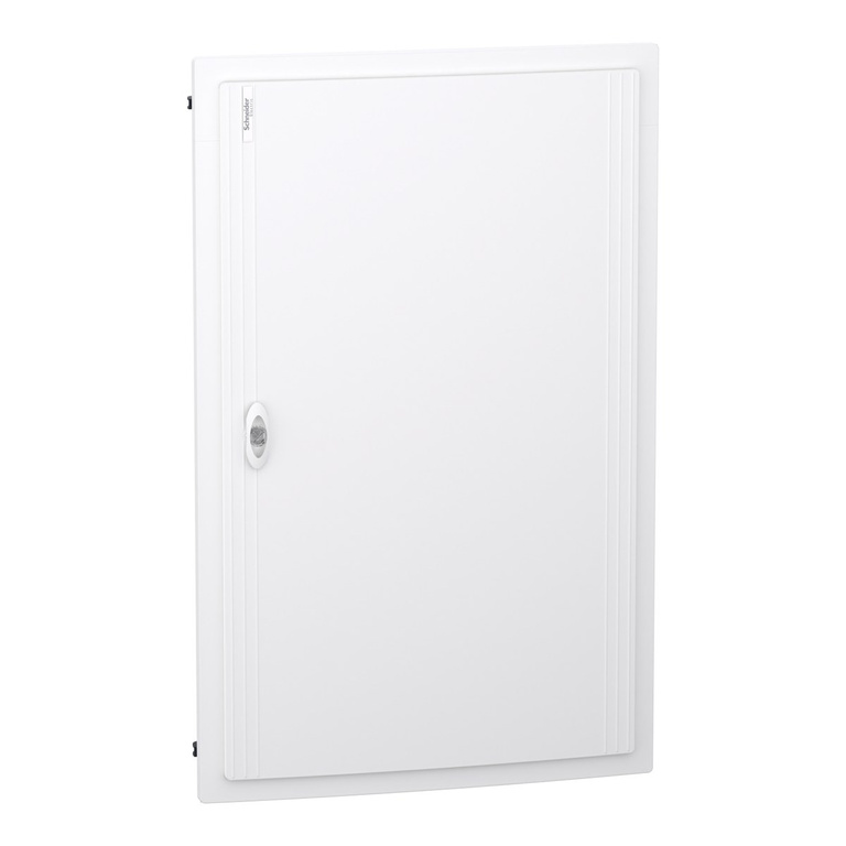 PrismaSeT XS PSXS-5-24-PT-B enclosure, flush-mounted, white door, 5 rows, 24 modules per row, IP40, IK09