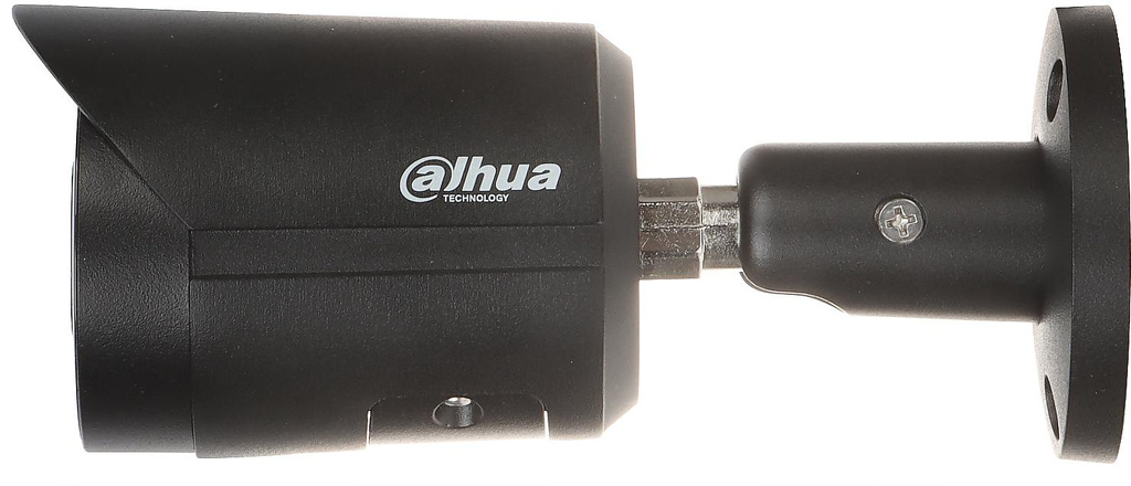 Telecamera IP Dahua IPC-HFW2449S-S-IL-0280B in nero