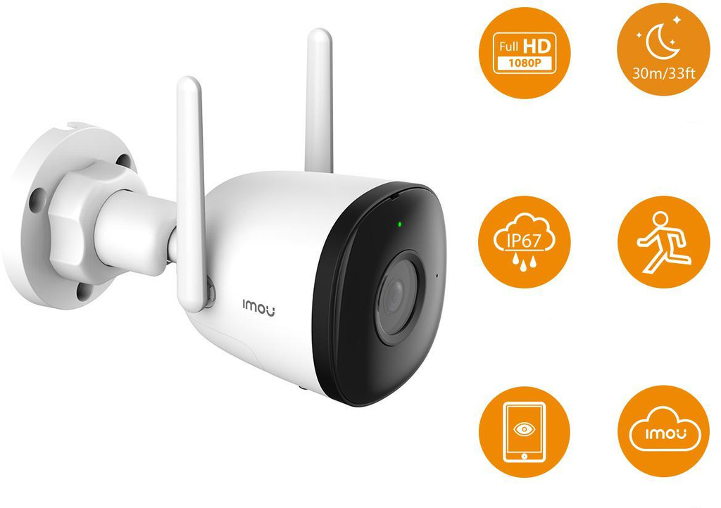 IMOU WI-FI KIT LITE wifi-övervakningssats/NVR1104HS-W-S2/4-F22
