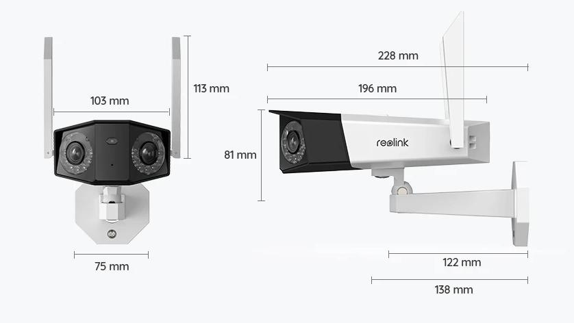 Reolink DUO 2 LTE 6MPx Caméra IP