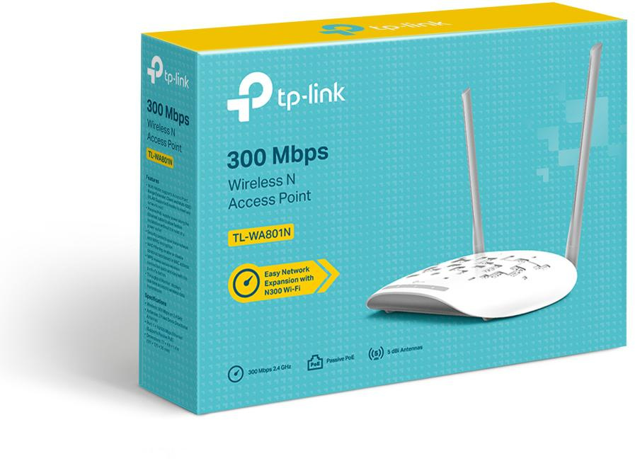 TP-Link TL-WA801N Wireless N300 Wi-Fi Access Point (Point d'accès Wi-Fi sans fil N300)