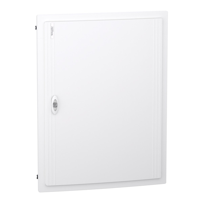 PrismaSeT XS PSXS-4-24-PT-B enclosure, flush-mounted, white door, 4 rows, 24 modules per row, IP40, IK09