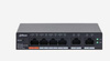 Switch Le Dahua CS4006-4ET2ET-60 est un commutateur de bureau à 6 ports géré par le cloud avec 4 ports PoE.