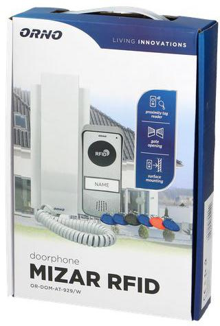 One-family intercom ORNO OR-DOM-AT-929/W MIZAR