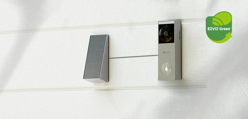 Ezviz HP3 Pro 3MPx campana de vídeo con panel solar