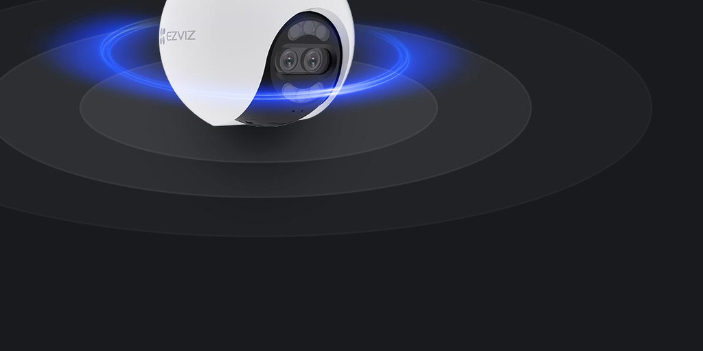 Duální 4K 8MP+2MP 4mm IP kamera Ezviz H80x