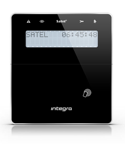 TASTIERA SATELLITARE INT-KWRL2-B WIRELESS NERO
