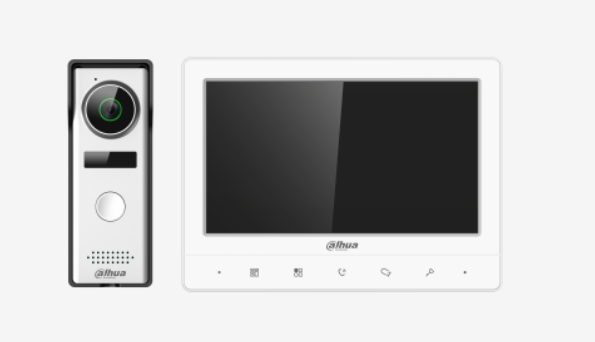 DAHUA KTA02 video intercom set with camera and monitor