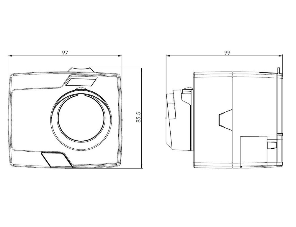 ARM 703 Actionneur électrique ProClick, 2 points, 230 V AC, 12 s, 6 Nm
