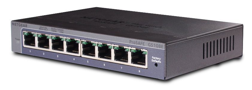 NETGEAR SWITCH GS108E-300PES/400EUS