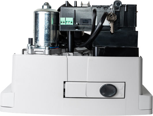 Zestaw automatyki do bram przesuwnych Beninca KBULL424SW.PM 24V o maksymalnej masie do 400kg z akcesoriami