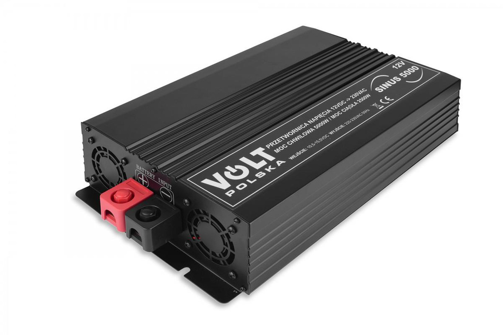 Inverter VOLT POLSKA Sinus 5000 12V / 230V 2500/5000W